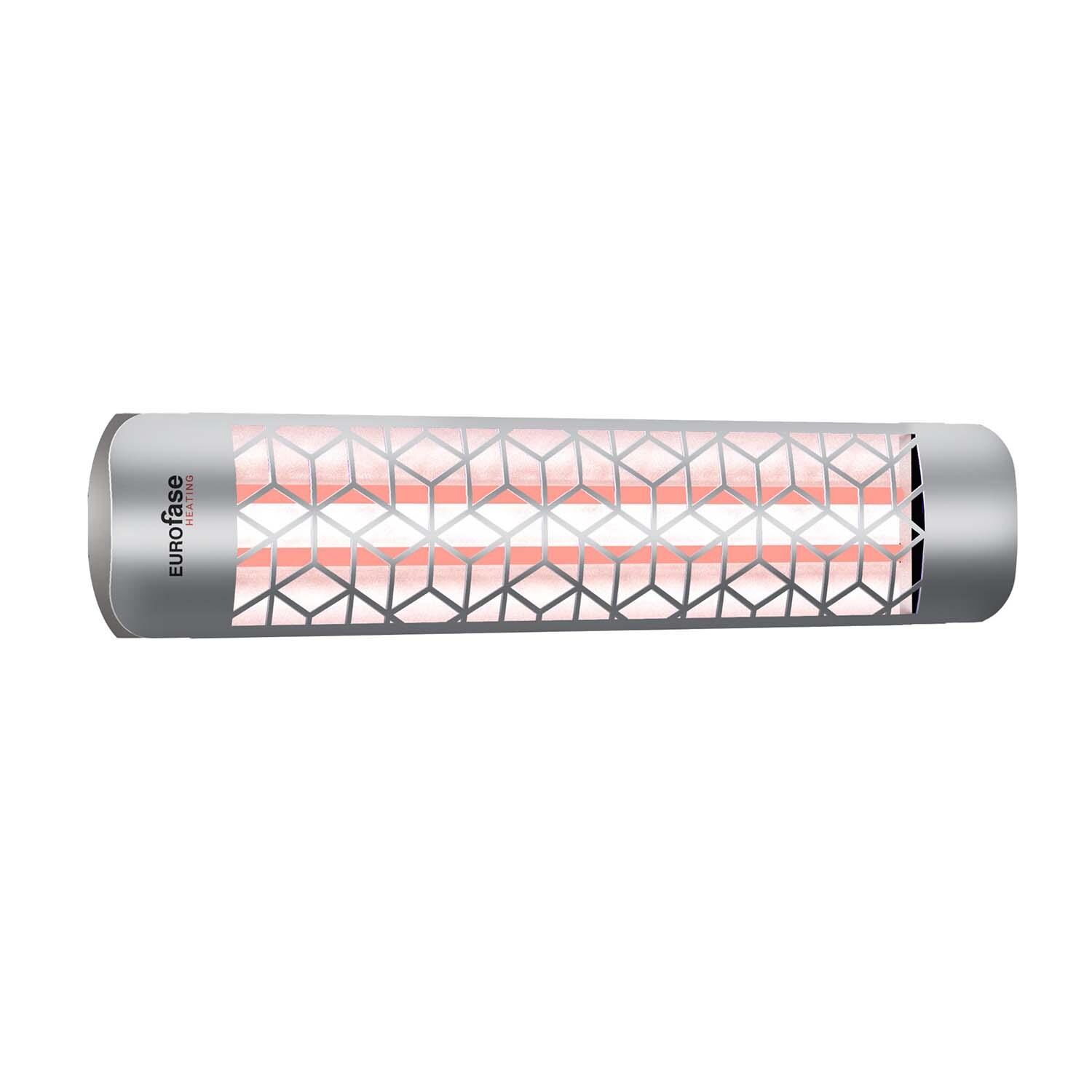 Eurofase EF39DCS6 Stella EF40/EF50 Decor Plate Kit For 4000 & 5000 Watt Heaters - Stainless Steel - White Background thumbnail