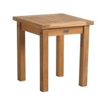 Classic 18 Inch Square Teak Patio End Table By Douglas Nance