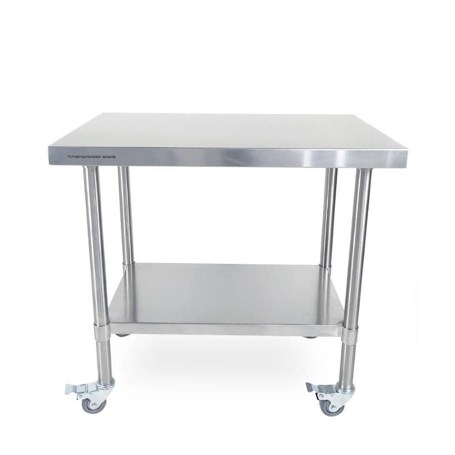 Tagwood BBQ BBQ10SS Stainless Steel Working Table - White Background thumbnail