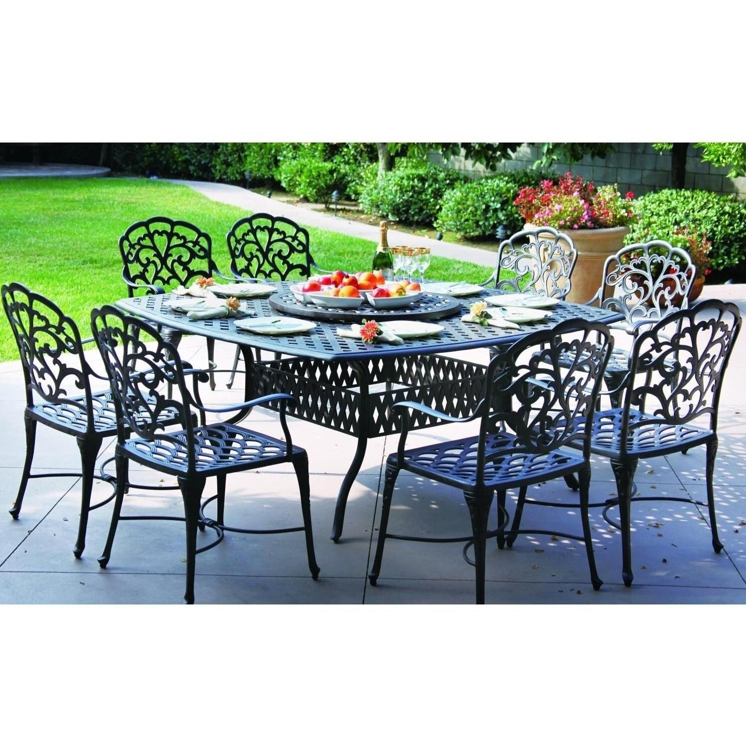 Darlee Catalina 8-Person Patio Dining Set thumbnail