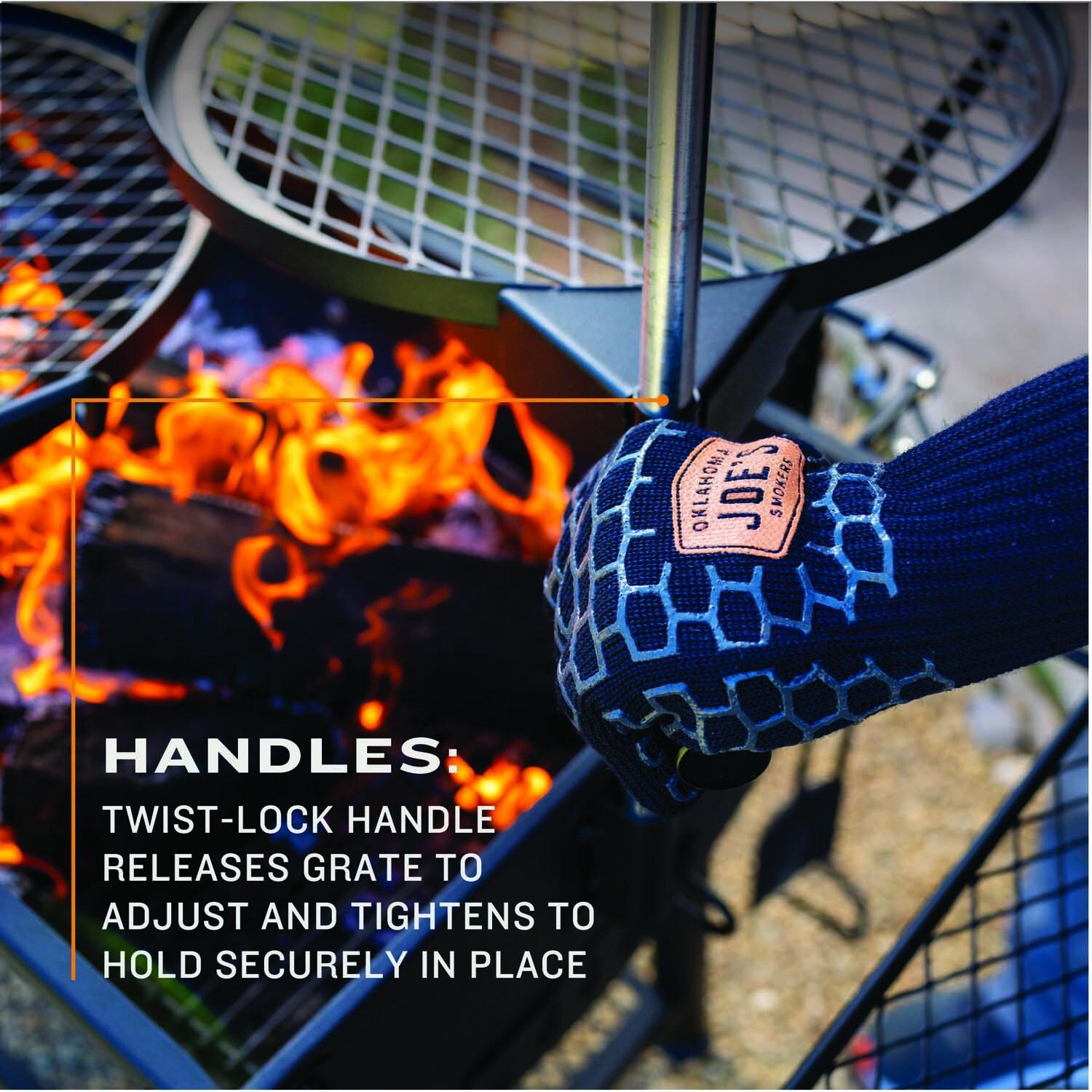 Oklahoma Joe's 23302166 Firecraft Series Barrel - Handles -Detail thumbnail