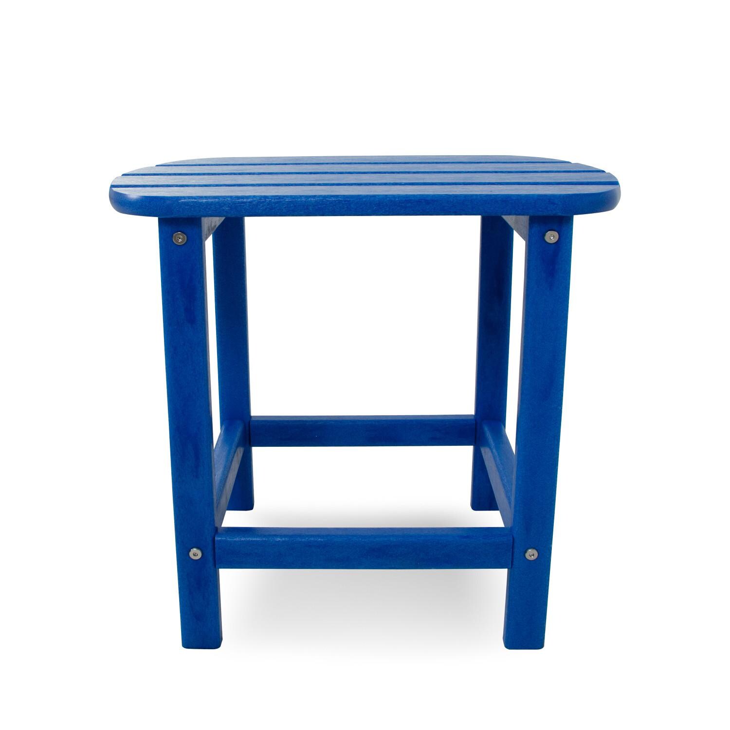 POLYWOOD SBT18PB South Beach 19 X 15-Inch Side Table - Front View thumbnail