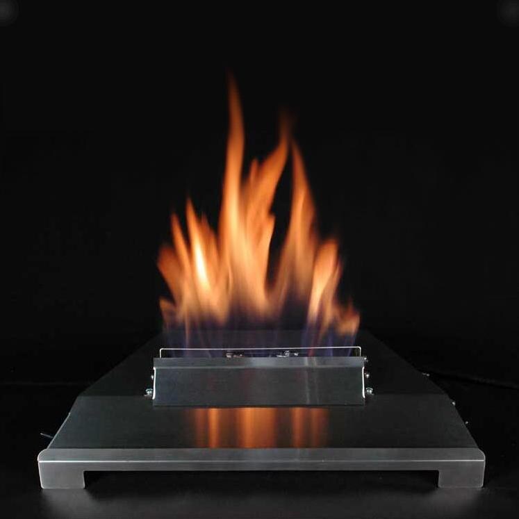 Rasmussen 20-Inch Blue/Green ALTERNA FireGlitter Set With Vent Free Stainless Steel Chassis Burner - Vent Free Stainless Steel Chassis Burner thumbnail