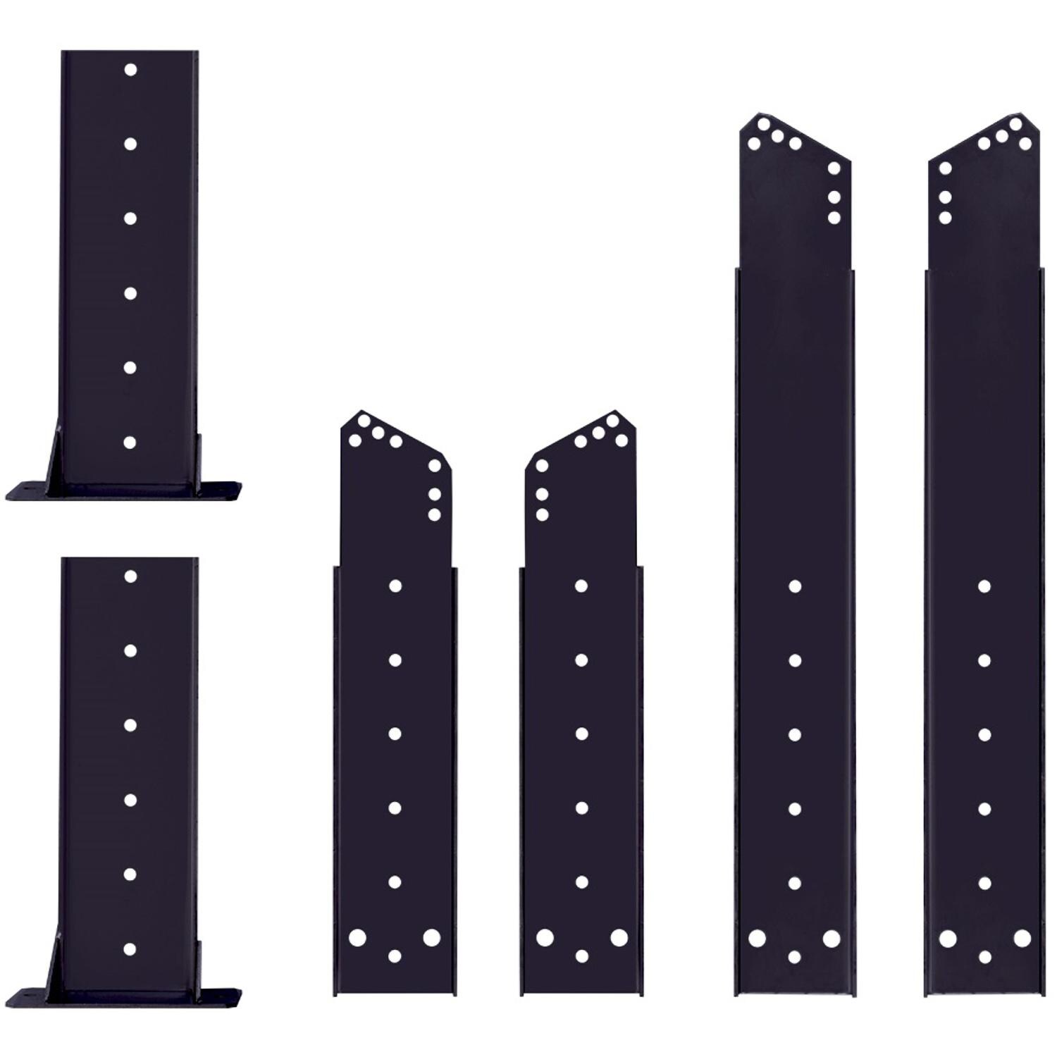 SunStar GLASS N7 SGL1560 48-Inch 35,000 BTU Natural Gas Patio Heater W/ Adjustable Mounting Kit - Mounting Kit - Details thumbnail