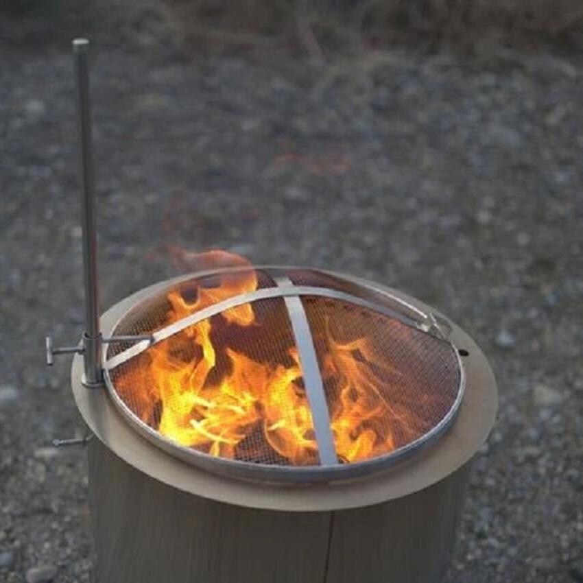 Coulee CSS-0024 Colorado XL Spark Screen - Spark Screen In Use (Fire Pit Sold Separately) thumbnail