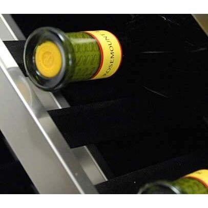 Danby DWC1534BLS Silhouette Built-In Wine Cooler Shelf Detail