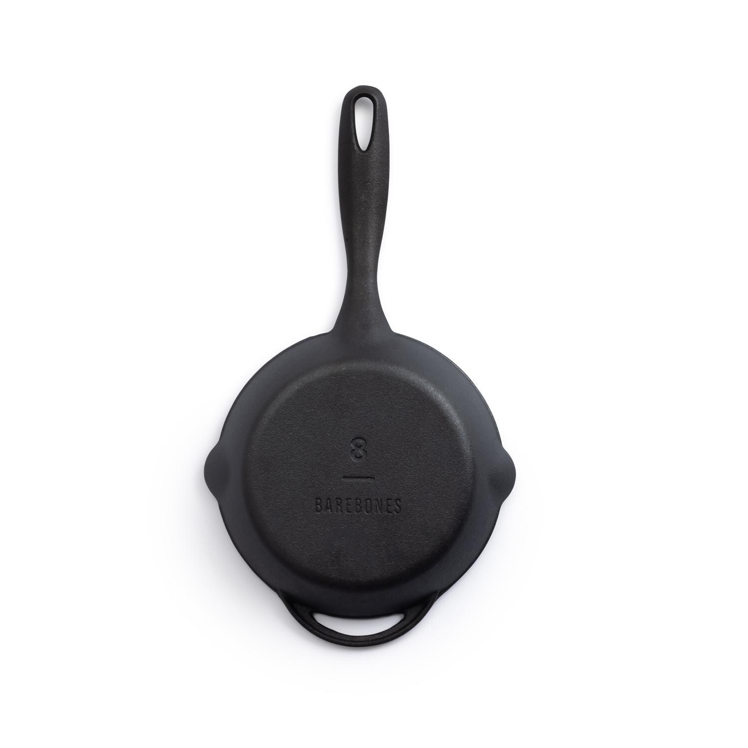 Barebones Living CKW-301 8-Inch Cast Iron Skillet - Bottom View thumbnail