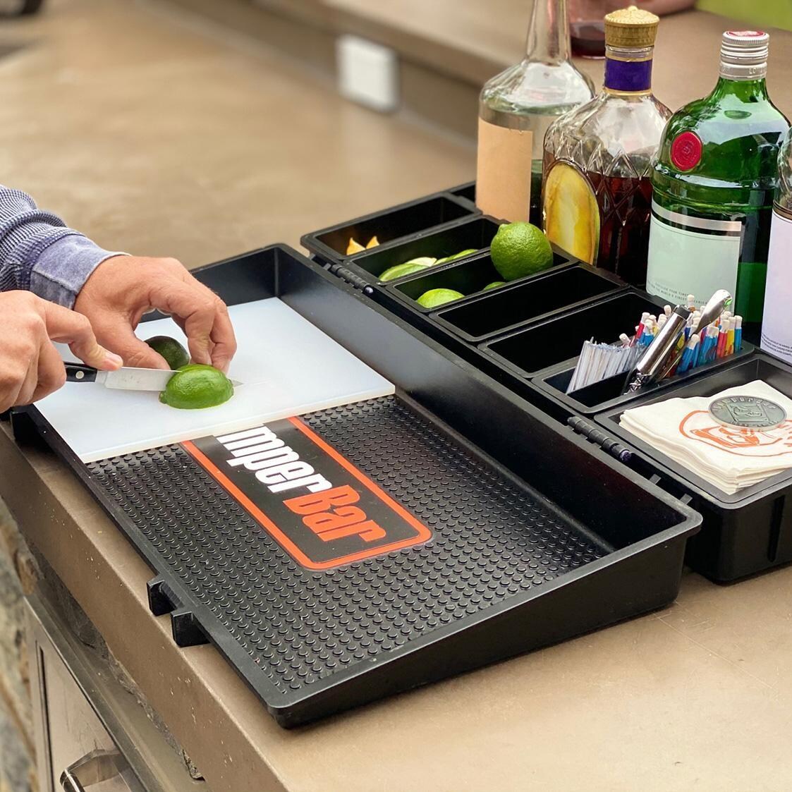 BumperBar WBBD Compact Portable Bar System - Cutting Fruit - Lifestyle thumbnail