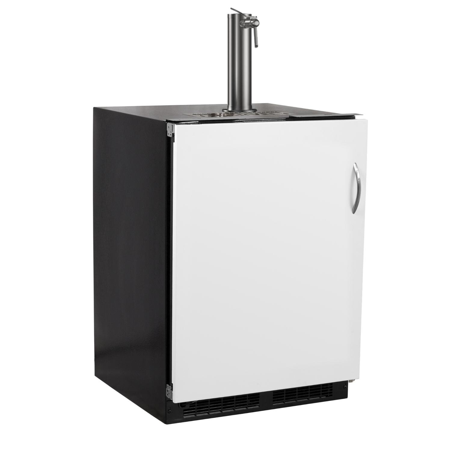 Marvel 24-Inch 5.7 Cu. Ft. Left Hinge Built-in Single Tap Wine Dispenser - Panel Ready - ML24BNP3LP