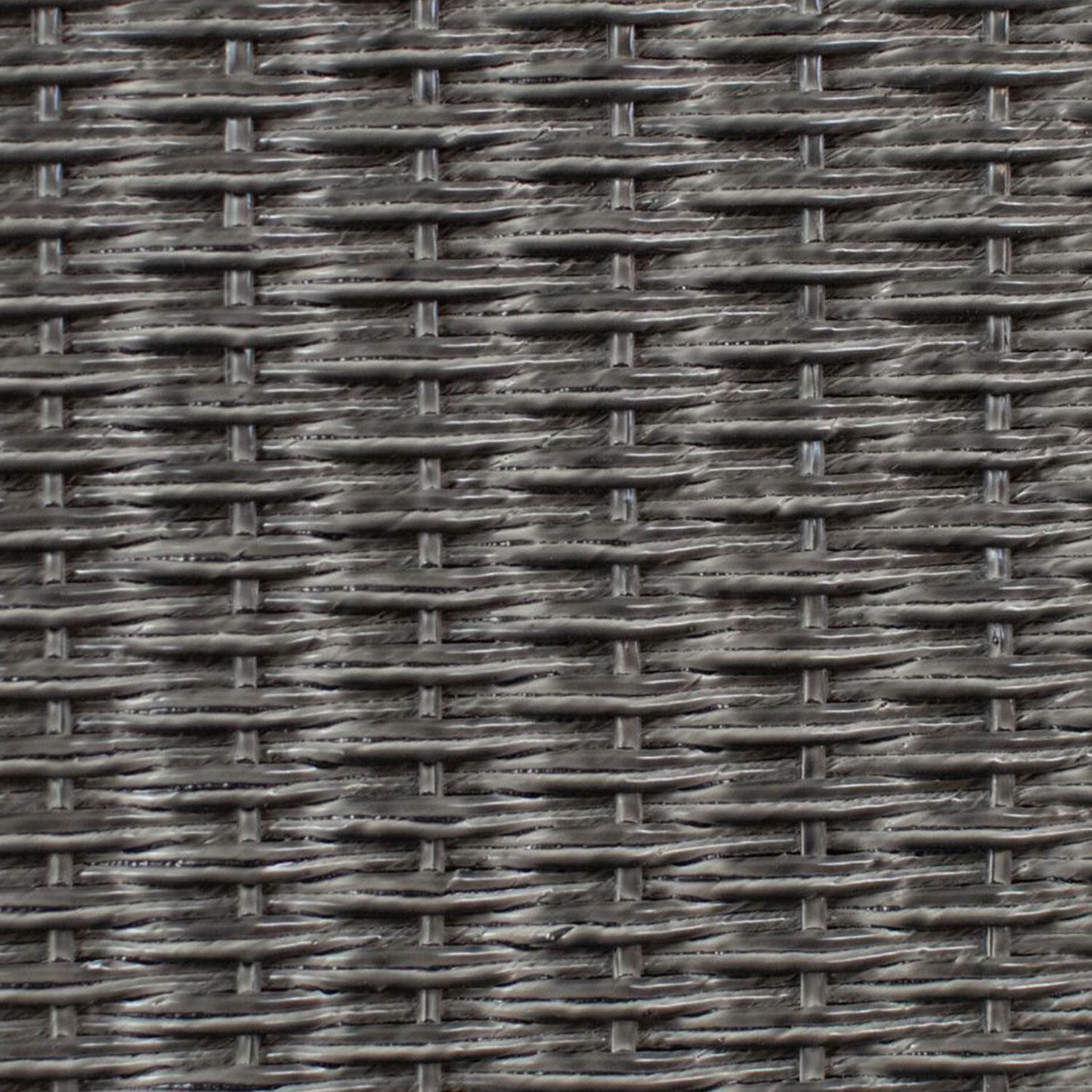 Lloyd Flanders Weekend Retreat Lounge Chair in Pewter Finish W/ Demo Skyway Fabric - Frame Switch thumbnail