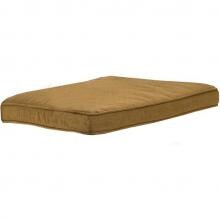 Sunbrella Canvas Teak Large Outdoor Replacement Seat Cushion W/ Piping By BBQGuys image