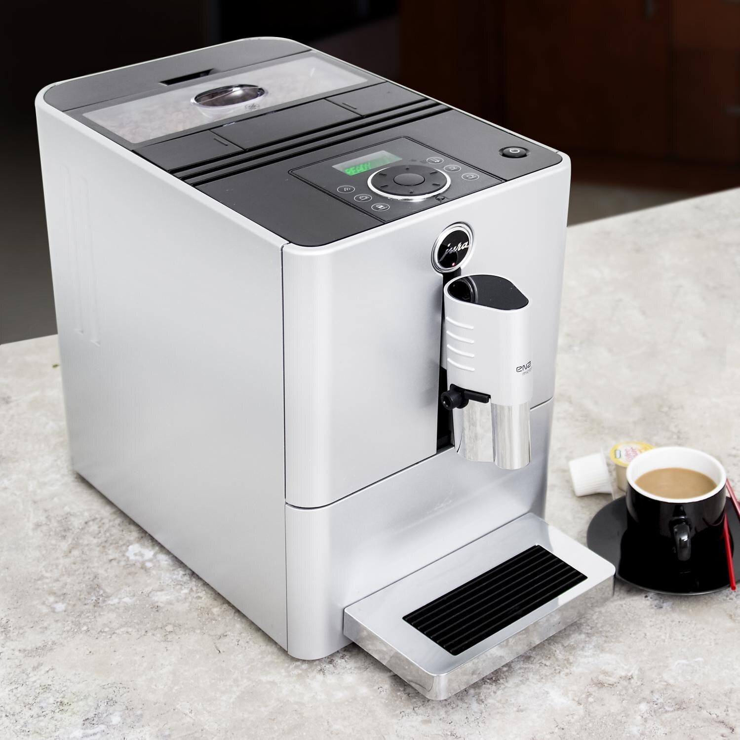 ENA Micro 9 One Touch Automatic Coffee Center - 13625 - In a Kitchen thumbnail
