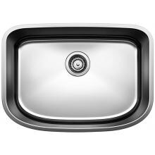 Blanco ONE Medium 25 X 18 18-Gauge Single Bowl Stainless Steel Undermount Sink - 441587 image