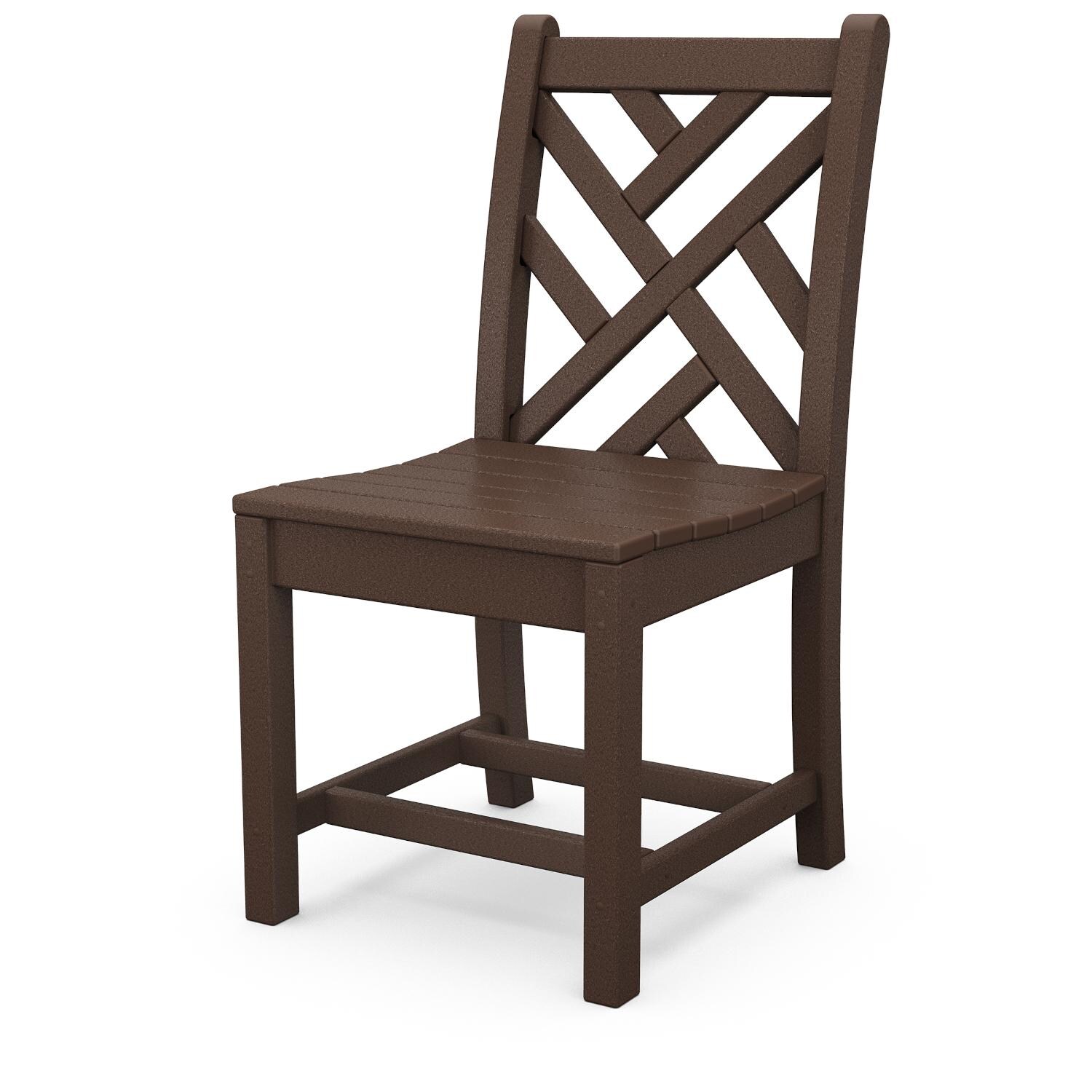 POLYWOOD Mahogany Chippendale Dining Side Chair thumbnail