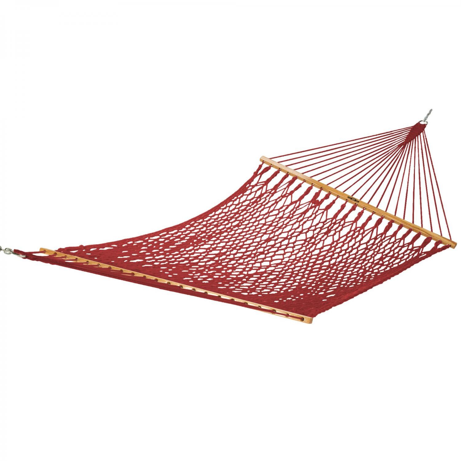 Pawleys Island 15DCGN Presidential Size Original DuraCord Rope Hammock - Garnet thumbnail