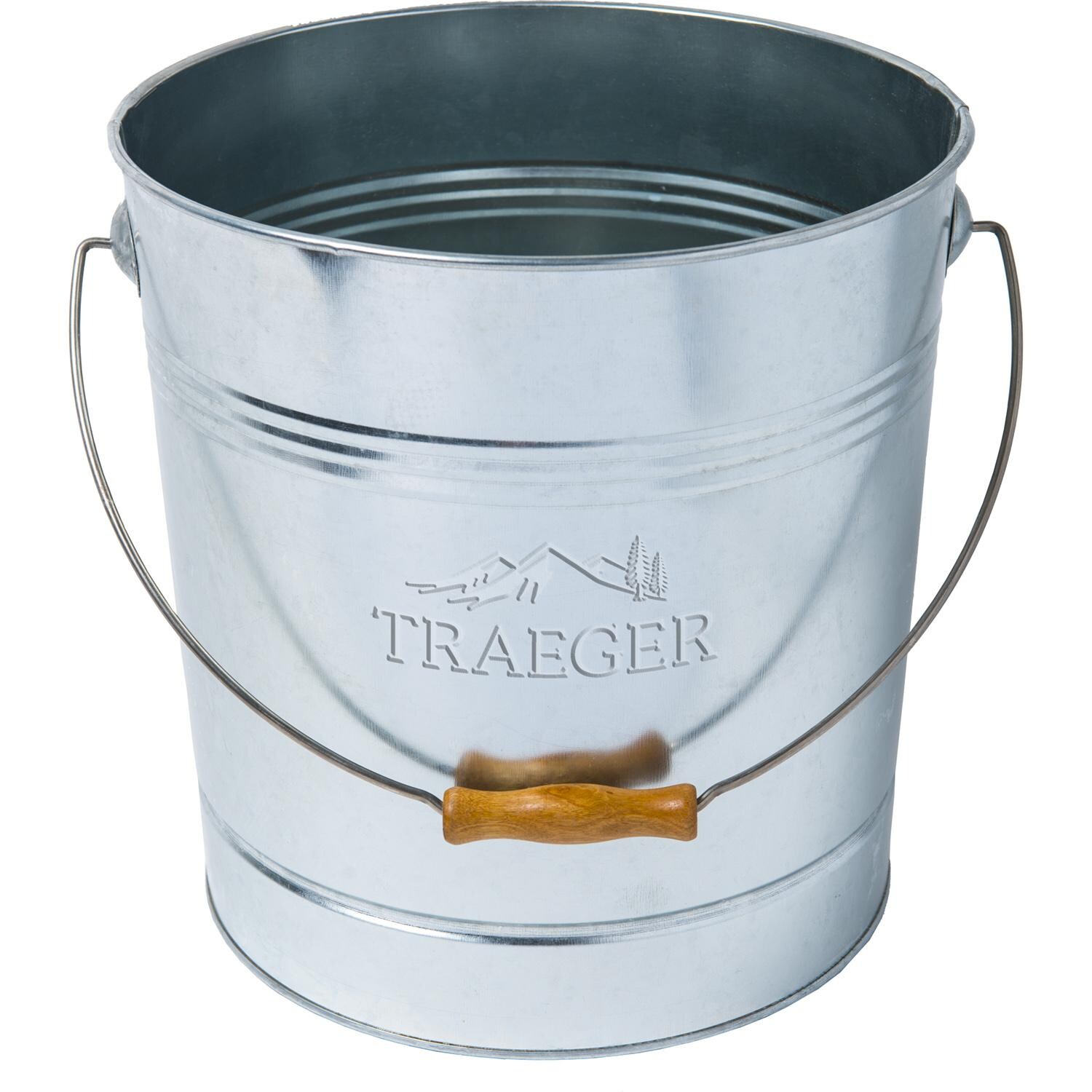 Traeger 20 Lb. Galvanized Steel BBQ Pellet Bucket