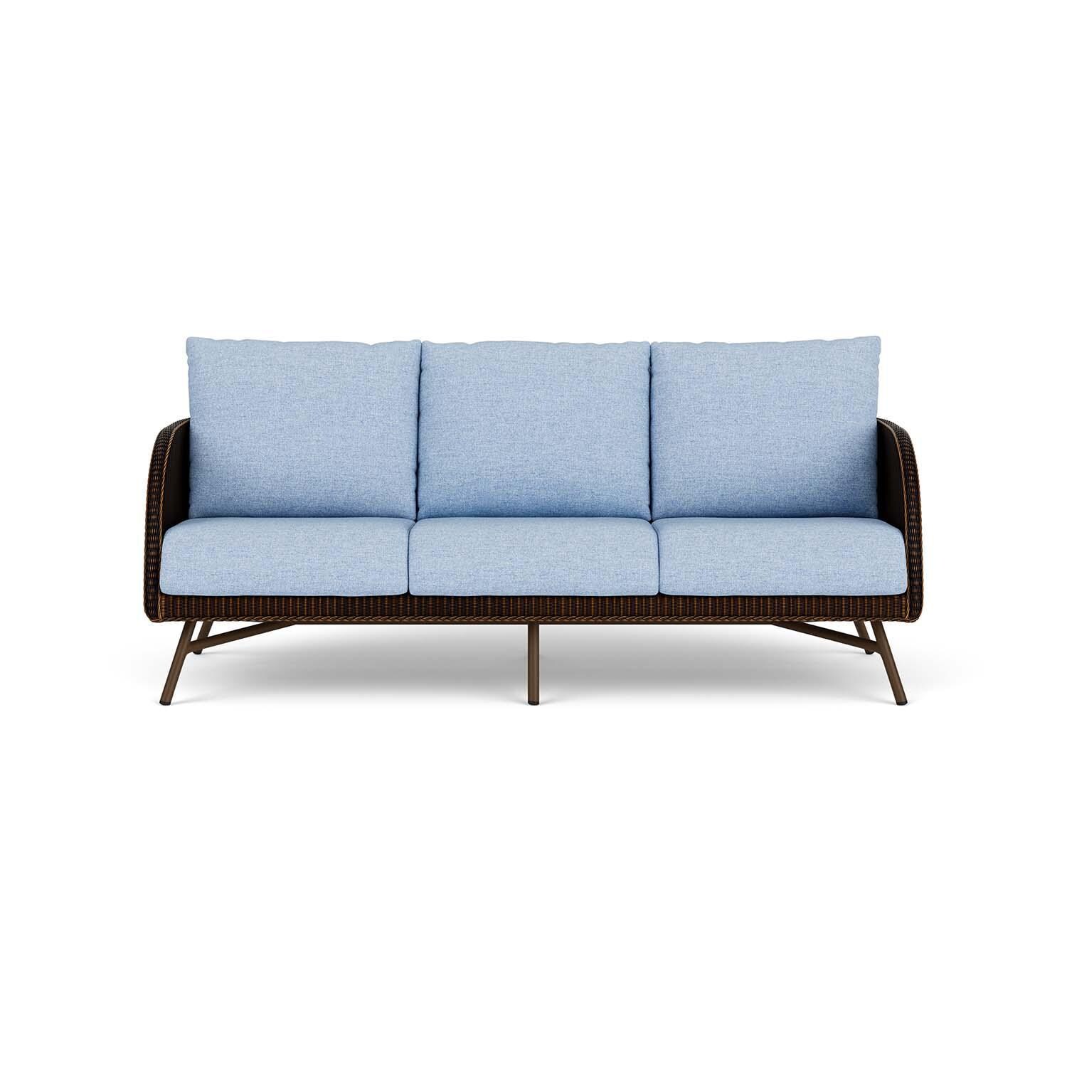 Lloyd Flanders Essence Sofa W/Demo Skyway Fabric - Mink Finish thumbnail