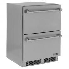 Lynx 24-Inch 5.0 Cu. Ft. Outdoor Rated Double Drawer Refrigerator - LM24DWR image