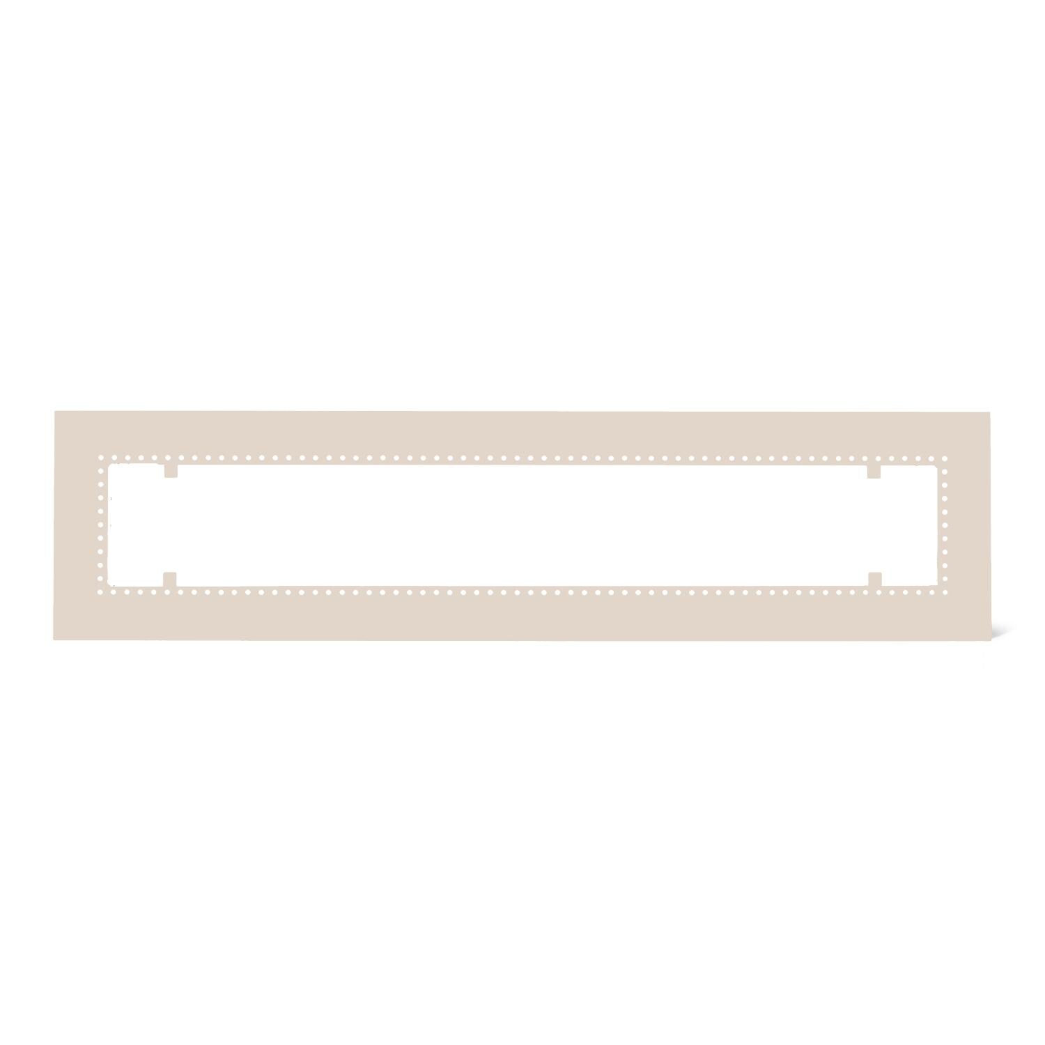 Infratech W30 Flush Mount Frame For 61 1/4-Inch Heaters - Almond - 18 2305AL