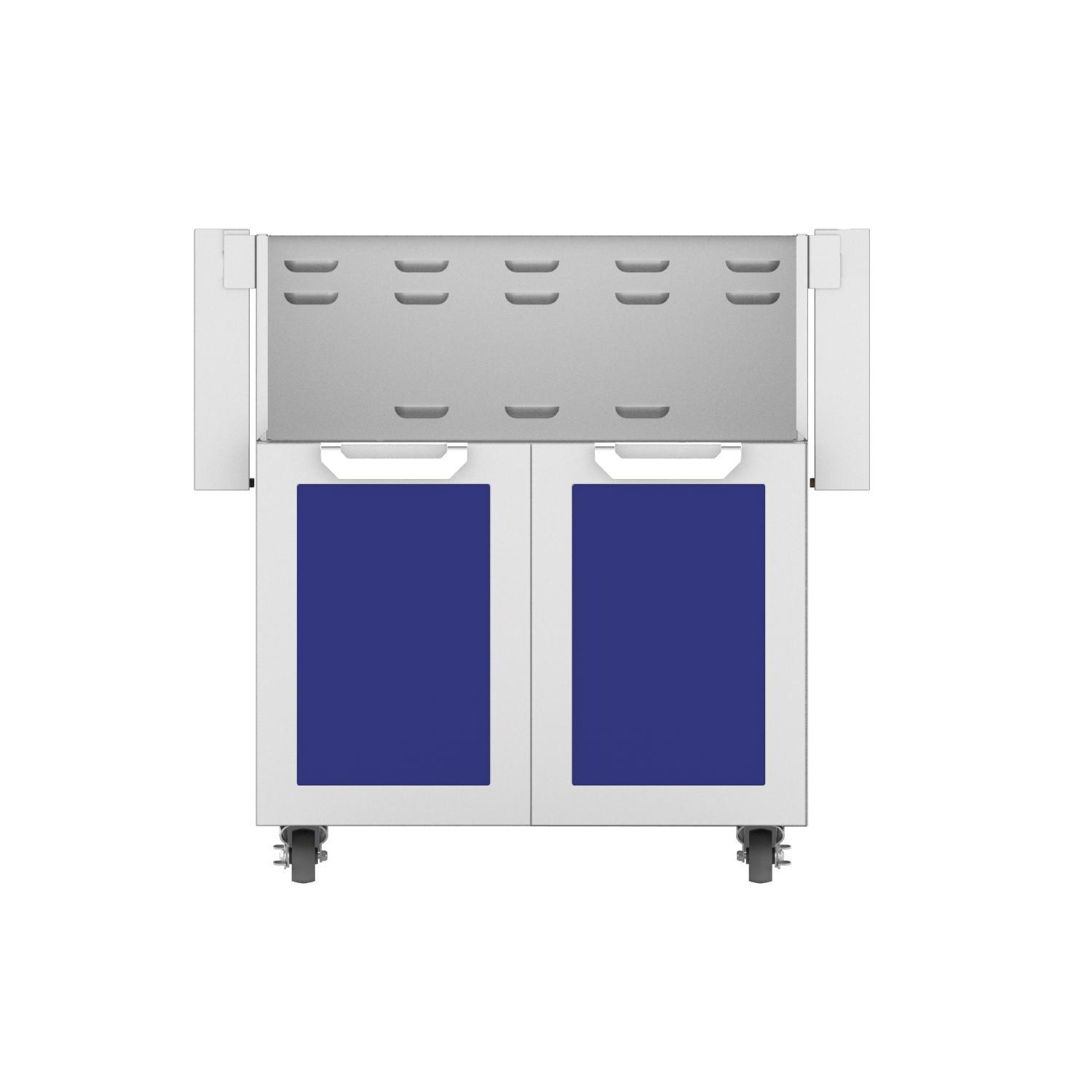 Hestan Double Door Tower Cart For 30-Inch Gas Grill - Prince - GCD30-BU