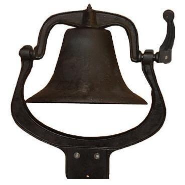 Cajun Classic Large Cast Iron Dinner Bell - GL10441A