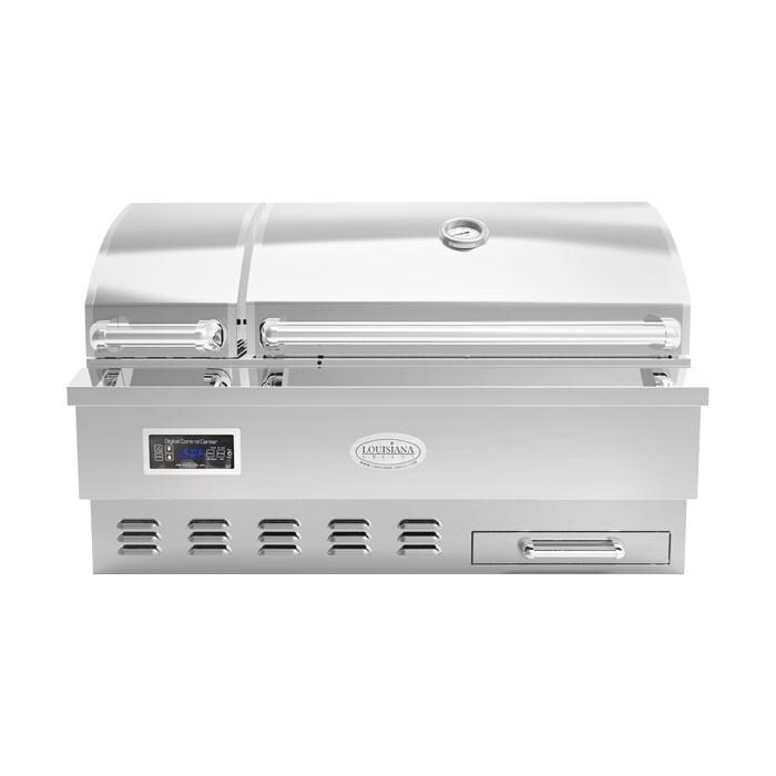 Louisiana Grills Estate Series 860 sq in 304 Stainless Steel Built-In Pellet Grill - LG ESTATE 860BI thumbnail