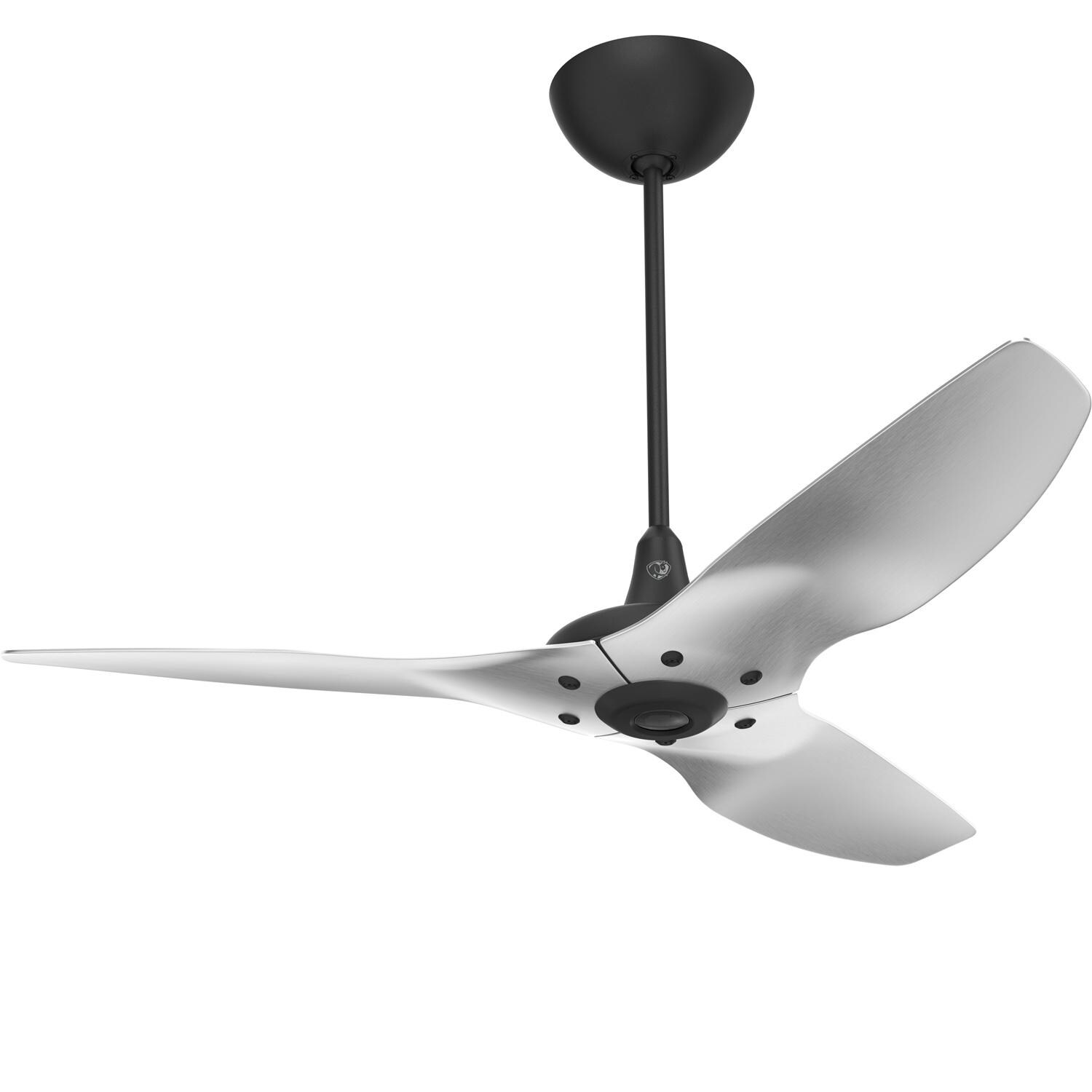 Big Ass Fans 52-Inch Haiku Ceiling Fan Universal Mount W/20-Inch Downrod in Black/Brushed Aluminum - MK-HK4-042506A258F531G10I20