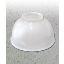 American Gas Lamp Works GLP399 Milk Glass Dome For GL48 Gas Lights image