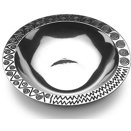 Wilton Armetale Reggae Large Low Salad Bowl BBQGuys