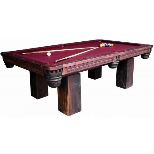 Timber Lodge Teak Wood Billiard Table