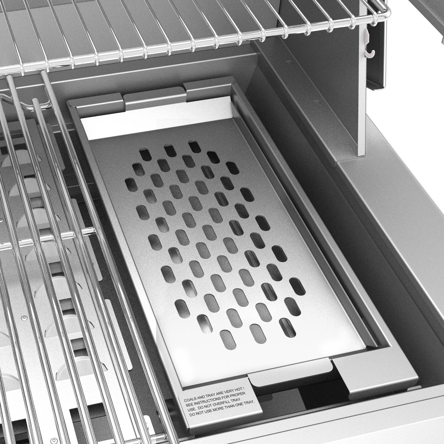 Aspire by Hestan AGCT Charcoal Tray - Installed in Aspire by Hestan Grill thumbnail