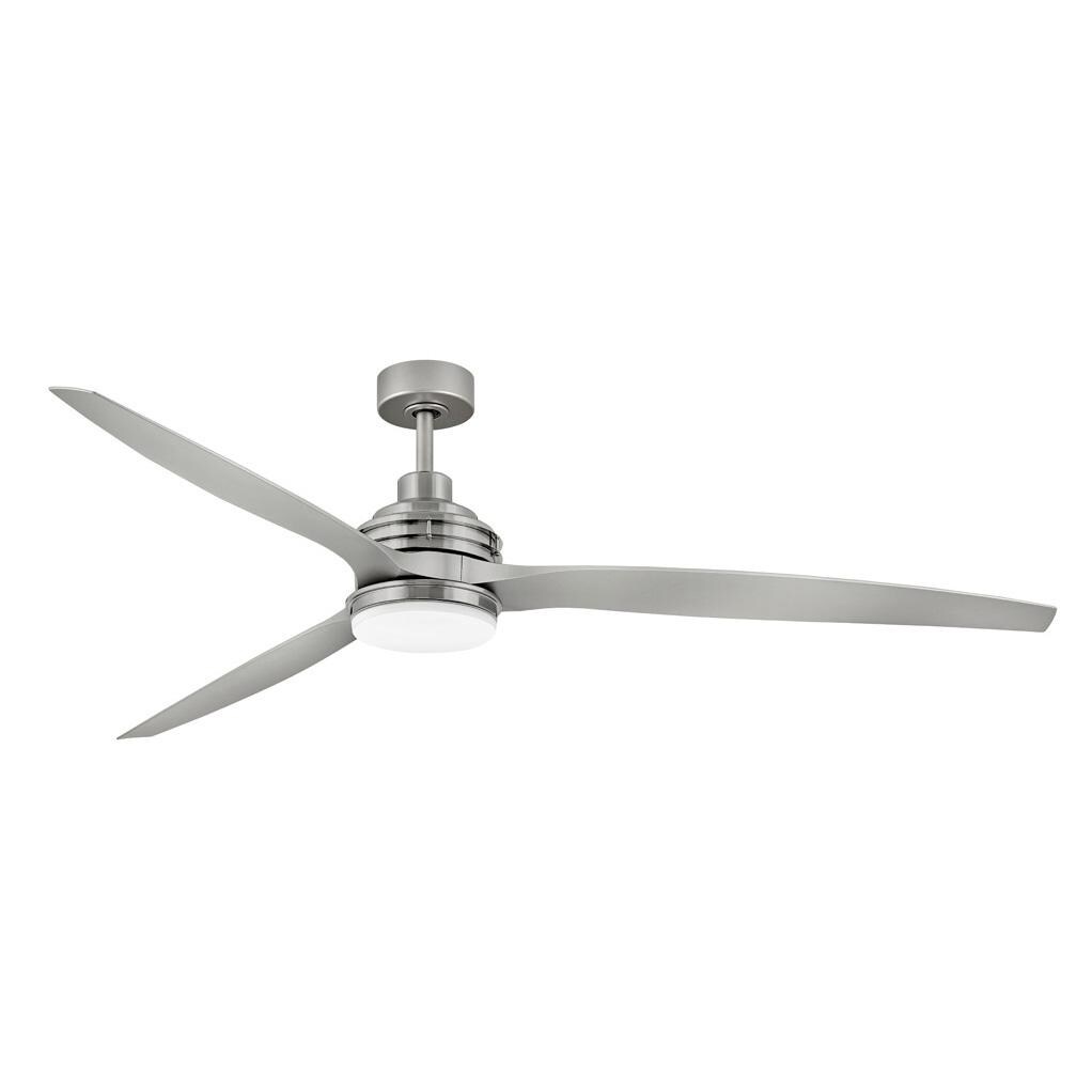 Hinkley Lighting 900172FBN-LWD Artiste 72-Inch LED Indoor / Outdoor Ceiling Fan - Brushed Nickel thumbnail