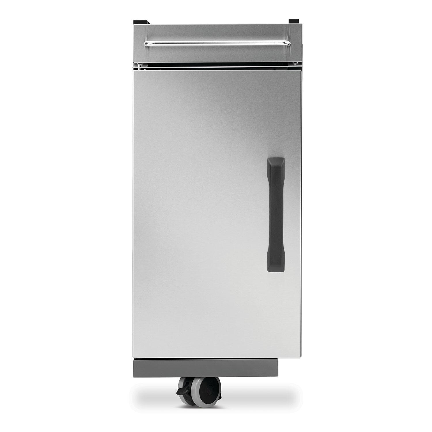 Napoleon 68008 Rogue PRO Under Grill Storage Cabinet Cart - Stainless Steel - White Background thumbnail