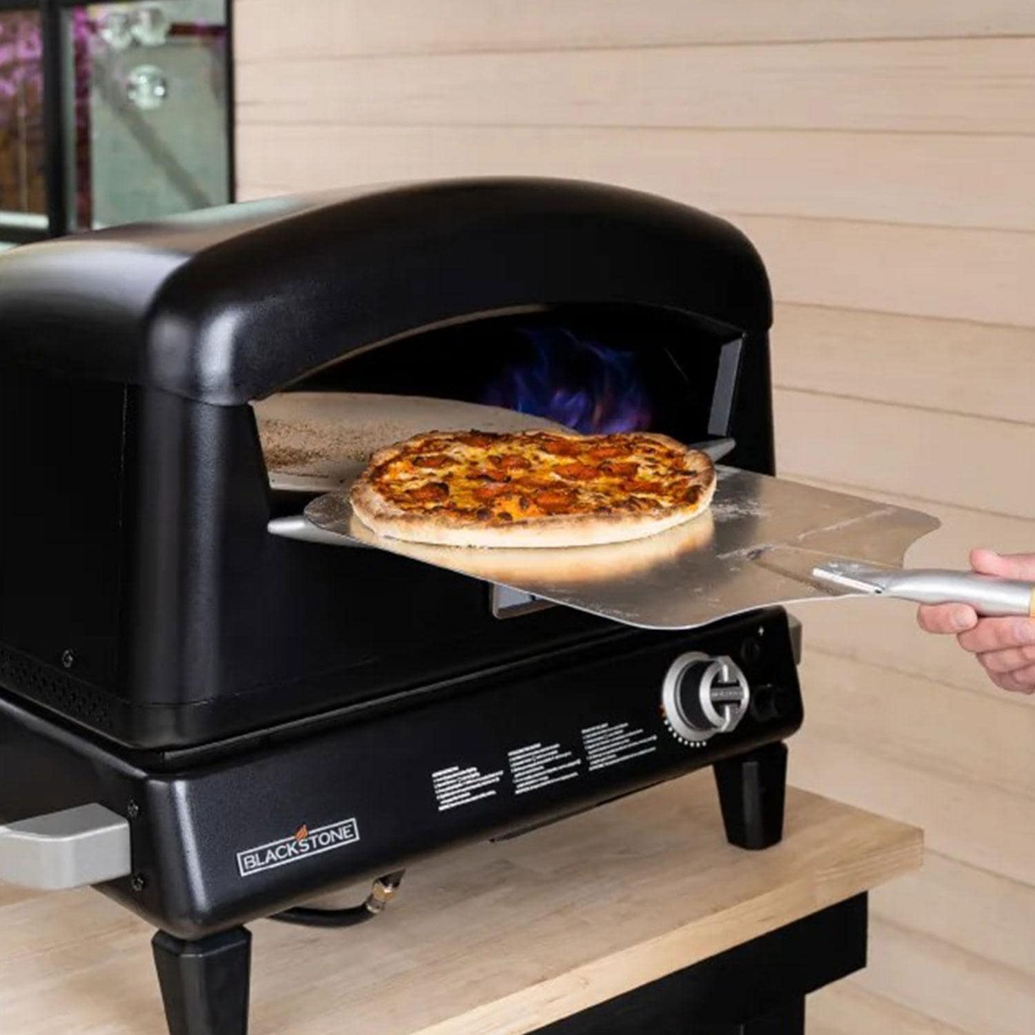 Blackstone Products 6825 Pizza Oven W/Stand - Tabletop - Lifestyle thumbnail