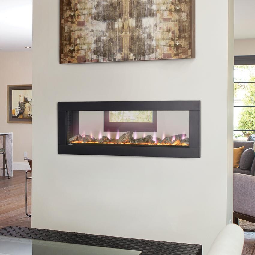 Napoleon Clearion 50 Inch See Through Wall Mount Electric Fireplace Napoleon Clearion 50 Inch See Through Wall Mount Electric Fireplace Nefbd50h