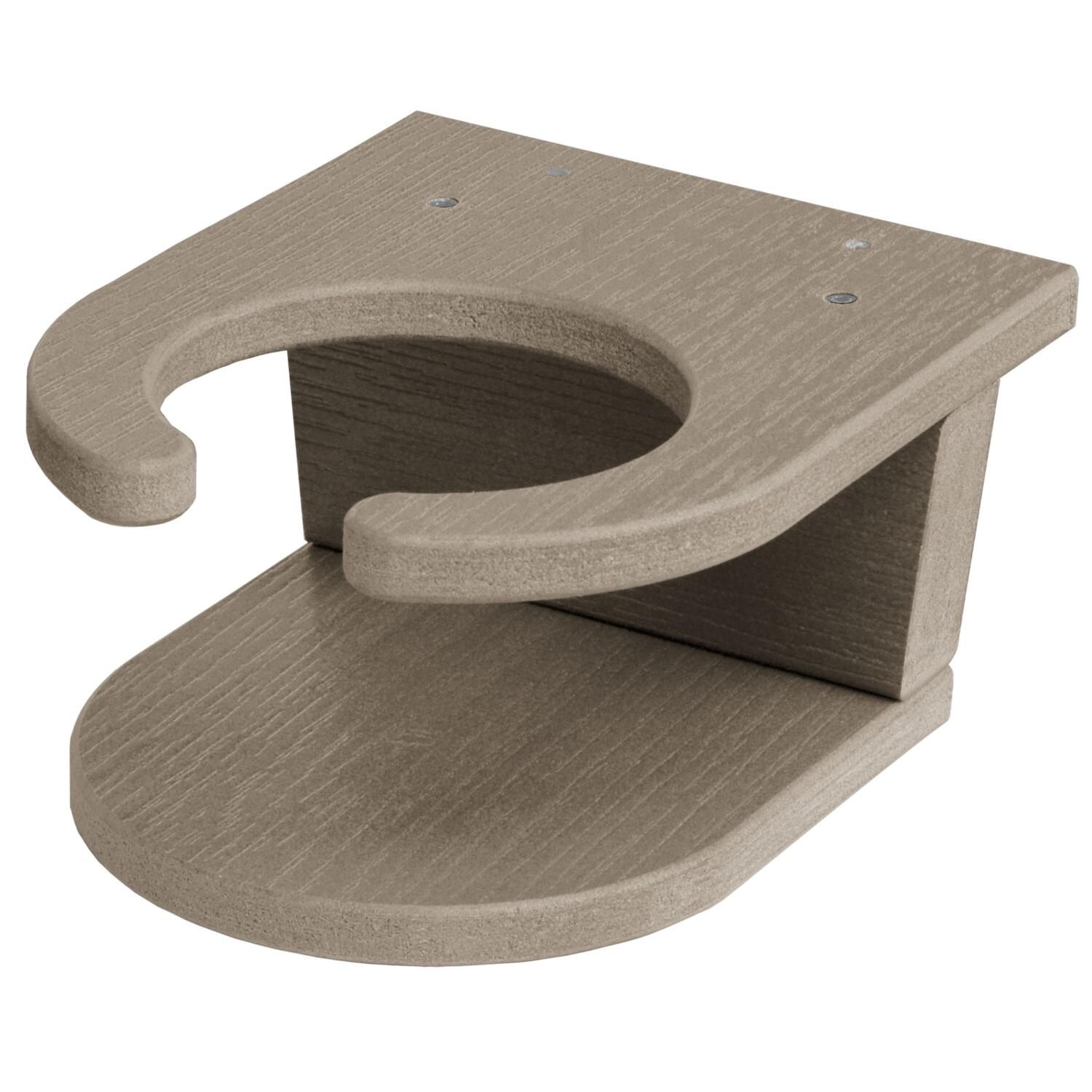 Lakeview Easy-add Cup Holder - Woodland Brown - On White thumbnail