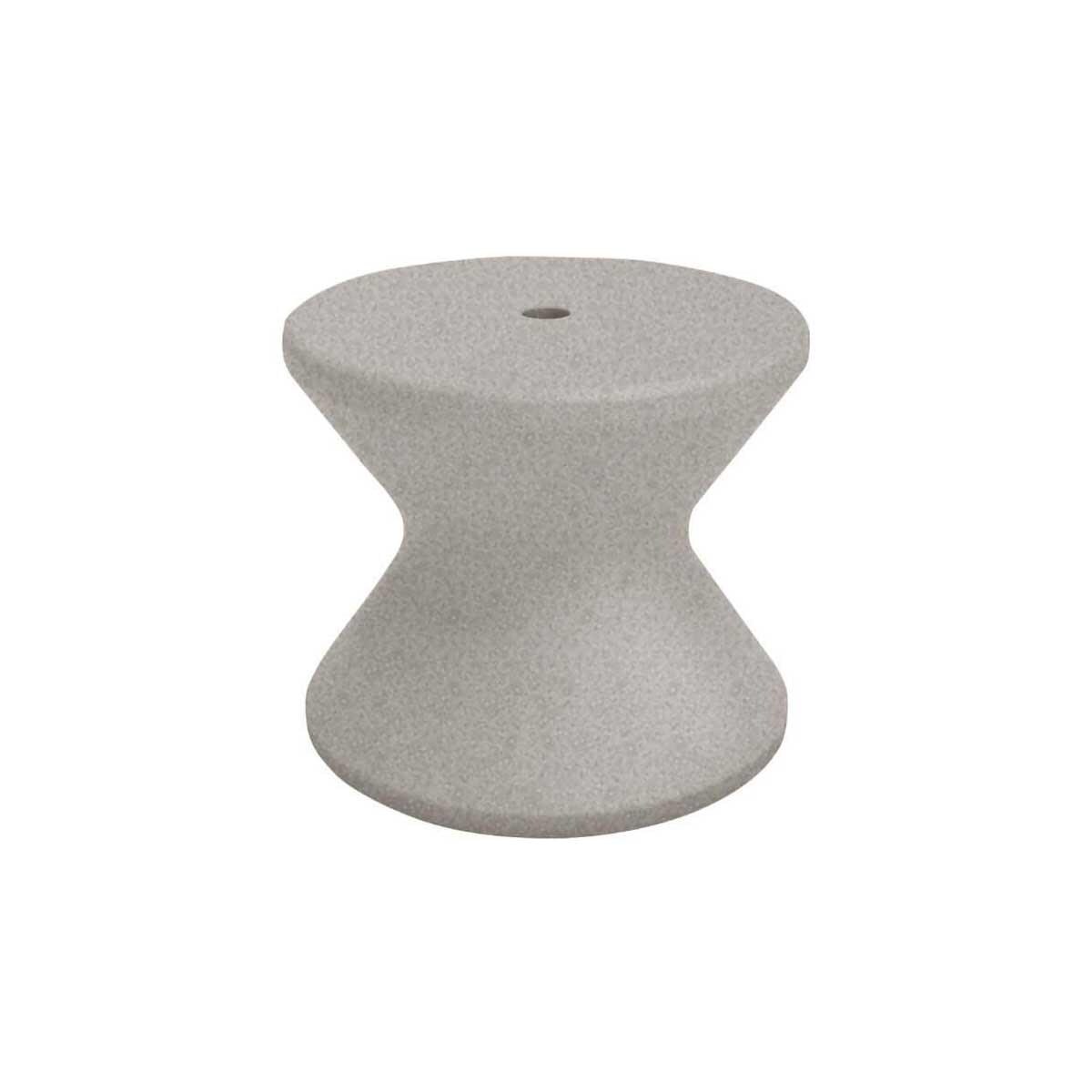 Ledge Lounger Signature Side Table W/Umbrella Hole - Sandstone - White Background thumbnail