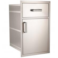 Fire Magic Premium Flush 20-Inch Pantry / Access Drawer Combo - 54020S