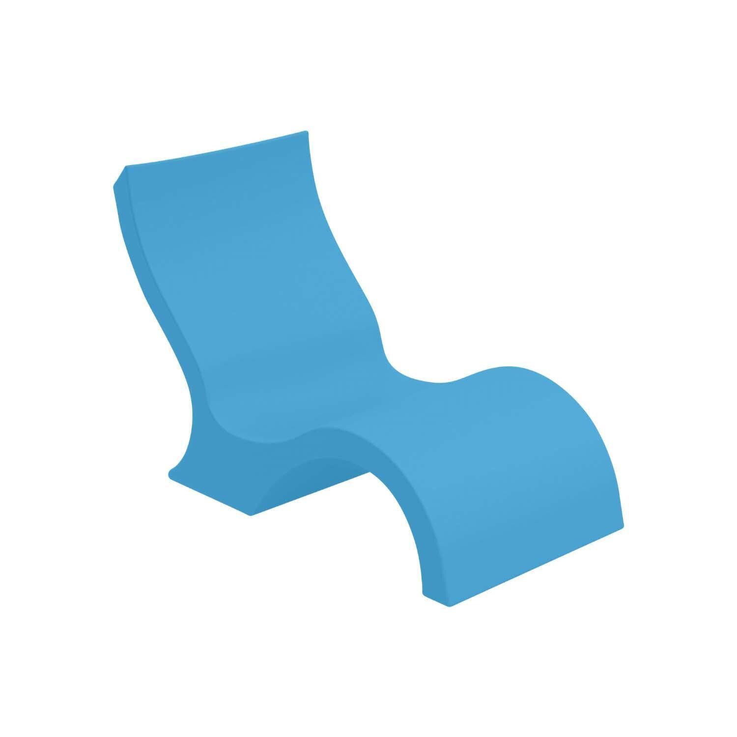 Ledge Lounger Signature Lowback In Pool Lounge Chair in Light Blue - White Background thumbnail
