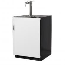 Marvel 24-Inch 5.7 Cu. Ft. Right Hinge Built-in Twin Tap Wine Dispenser - Panel Ready - ML24BNP3RP