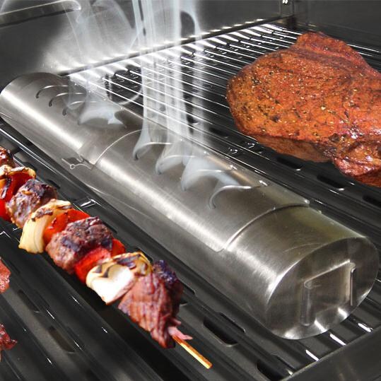 Smokerin Stainless Steel Smoker Box Set - Smoking on the Grill thumbnail
