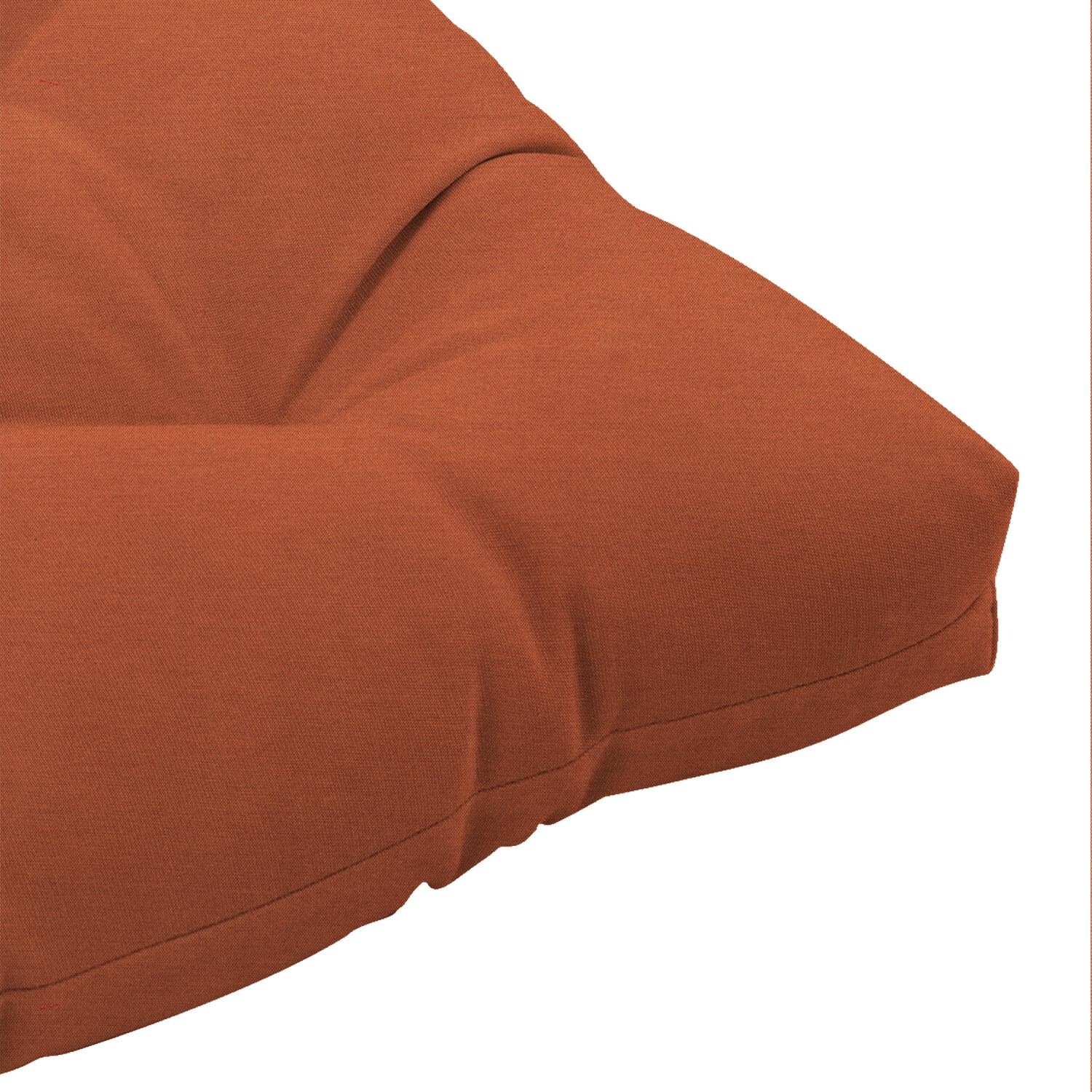 Sunbrella Canvas Paprika Extra Large Outdoor Replacement Seat Sunbrella Canvas Paprika Extra Large Outdoor Replacement Seat Cushion By Ultimatepatio Ultimate Patio