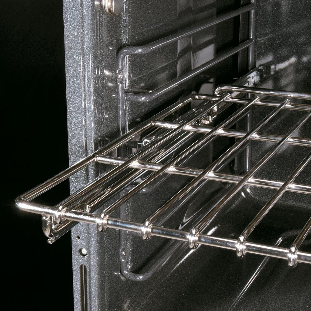 Viking Professional 7 Series 30-Inch Built-In French Door Convection Electric Oven - Glide Rack Extended thumbnail