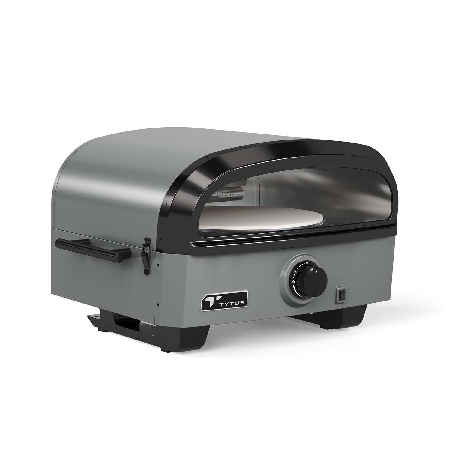 TYTUS TDT-GHS-GPZA Emberwood Propane Pizza Oven - Right Angled View - White Background thumbnail
