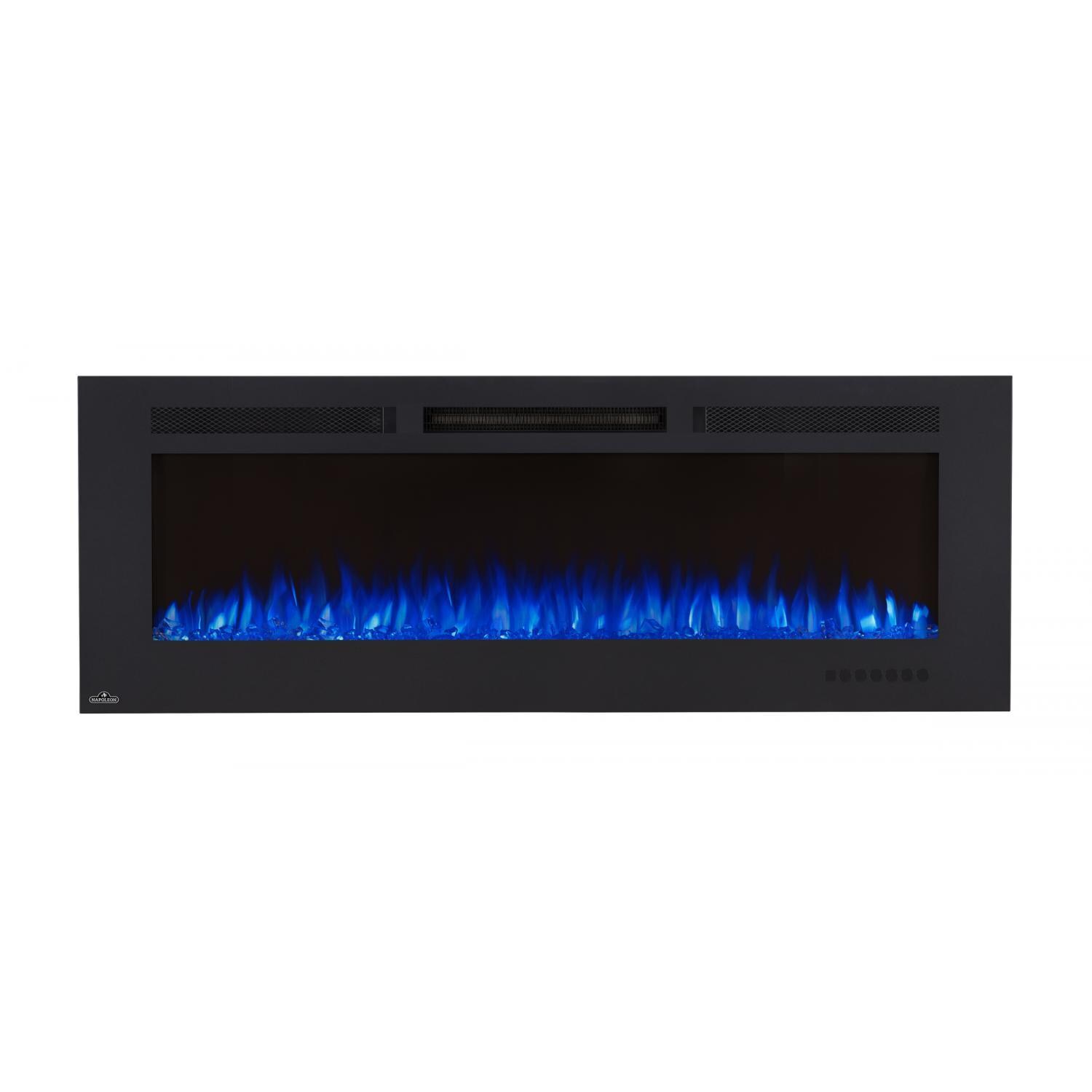 Napoleon NEFL60FH-MT 60-Inch Linear Wall Mount Electric Fireplace W/Mesh Front - Blue Flames thumbnail
