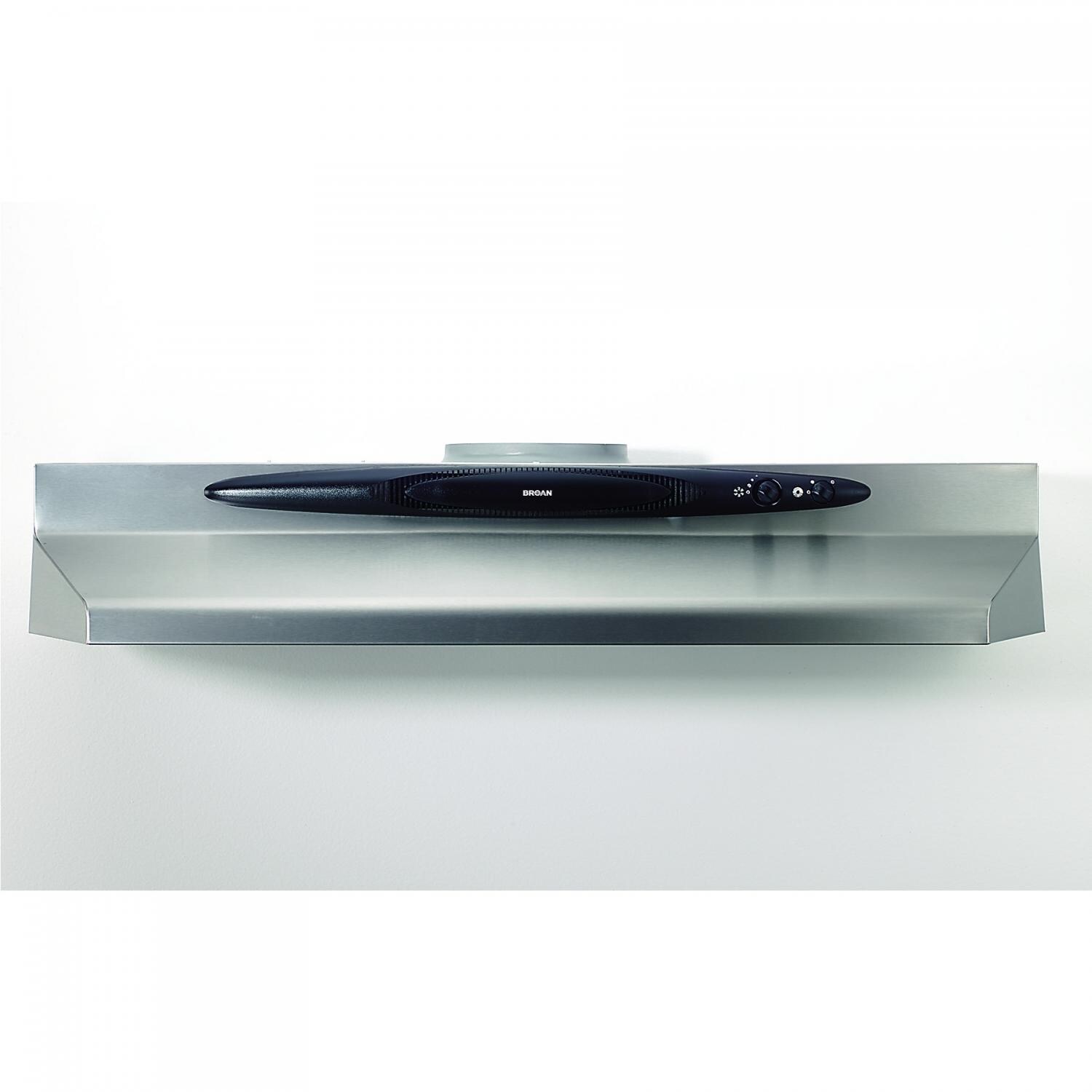 Broan 30-Inch 220 CFM Under Cabinet Range Hood - Stainless Steel - QT230SS thumbnail