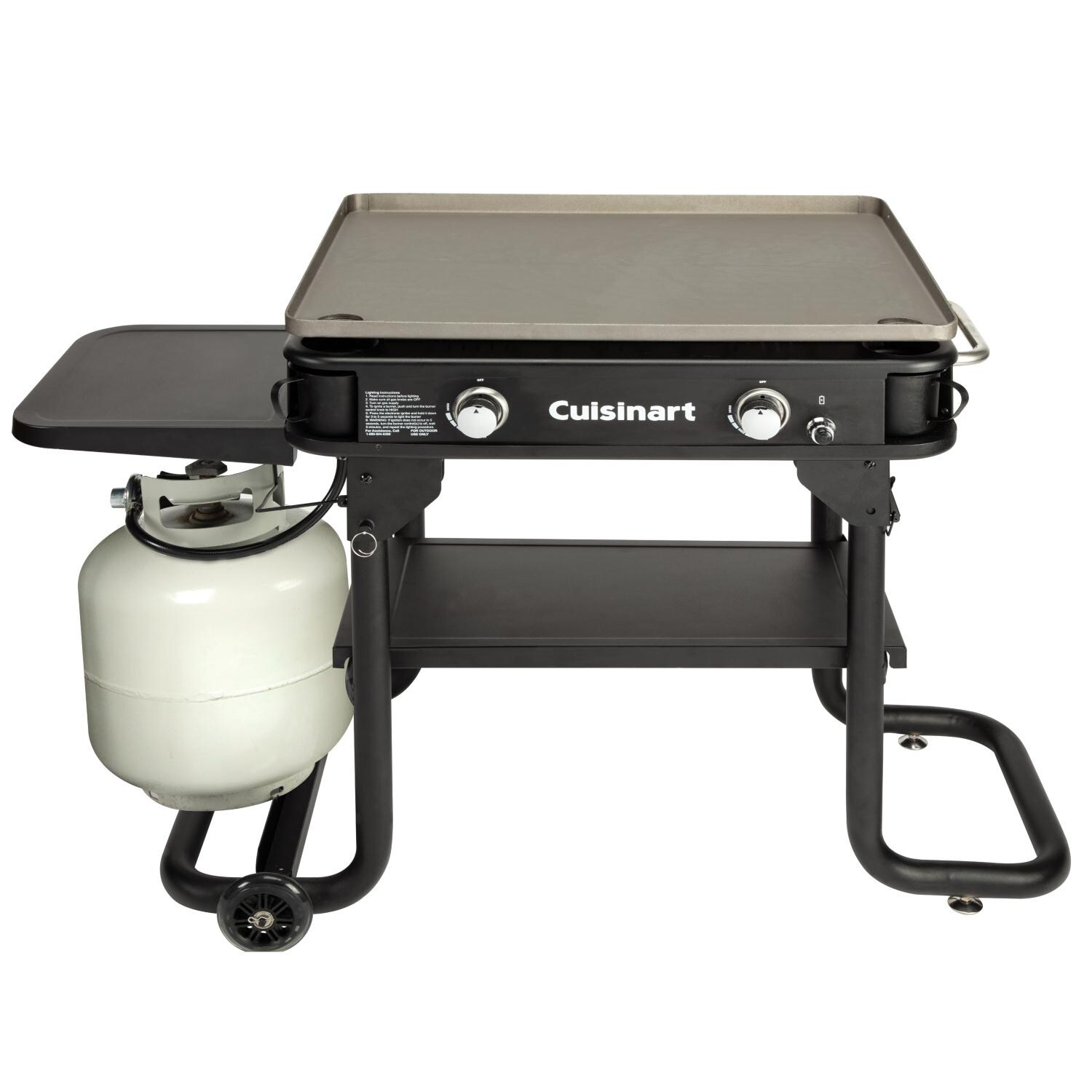 Cuisinart CGG-0028 28-Inch 2-Burner Gas Griddle - With Propane Tank (Not Included) thumbnail