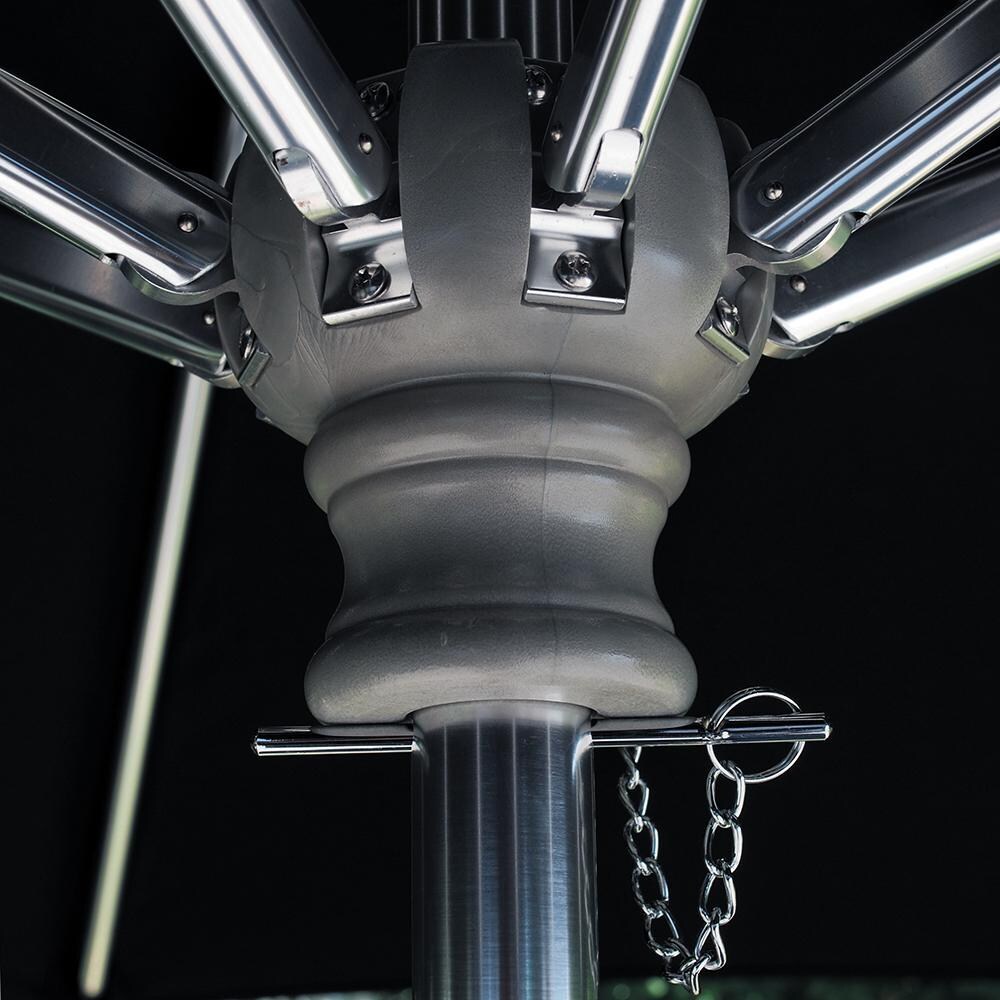 Galtech 7.5 Ft. Octagonal Patio Umbrella W/ Manual Lift - Hub Detail thumbnail