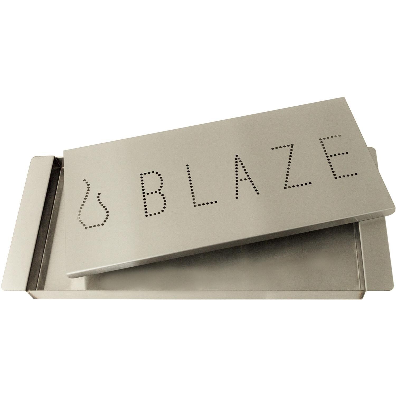Blaze BLZ-XL-SMBX Extra Large Stainless Steel Smoker Box - Shown Without Wood Chips thumbnail