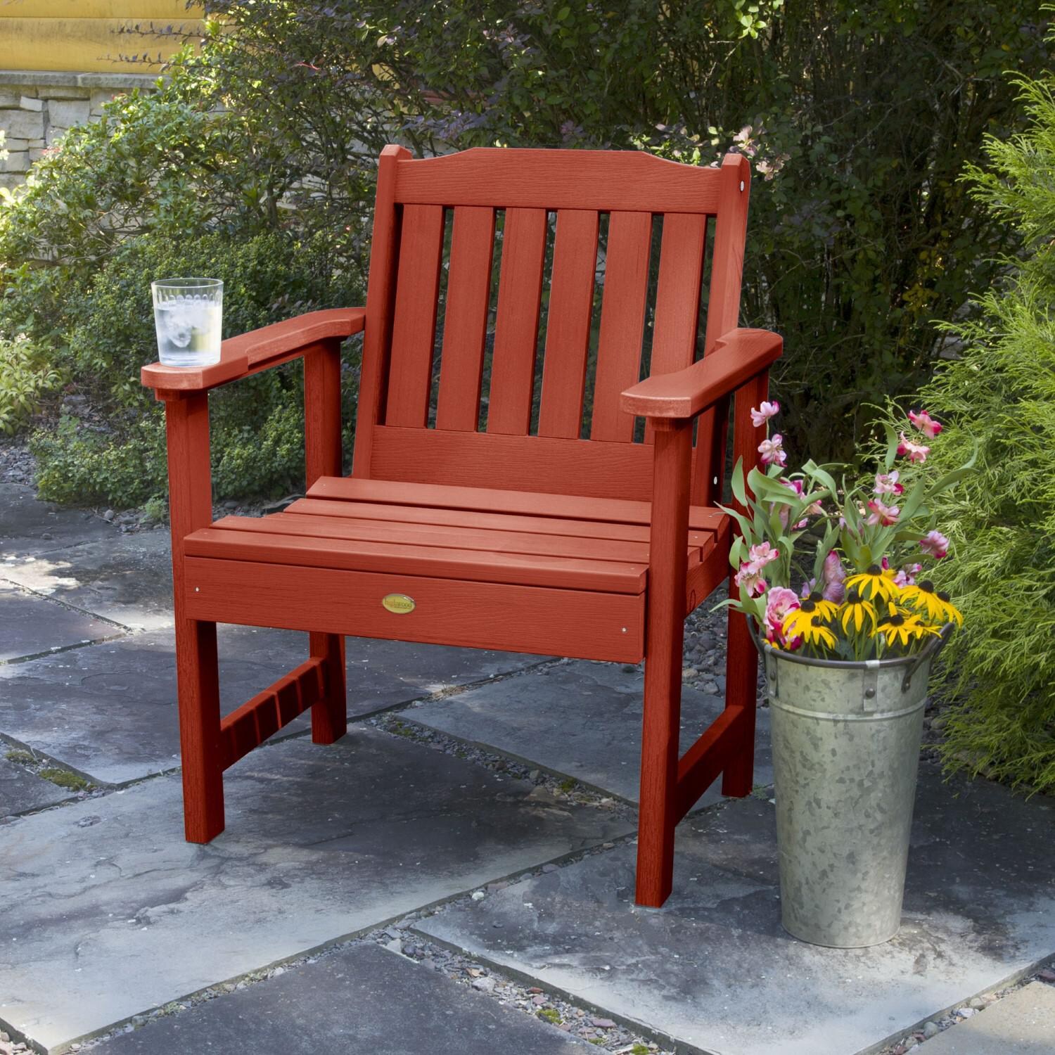 Lakeview Hart Lane Garden Chair - Rustic Red